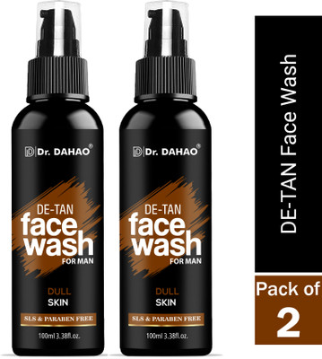 Dr. DAHAO De-Tan Face wash For Deep Cleansing, Infused With Natural Actives and SLS & Paraben Free Face Wash(200 ml)