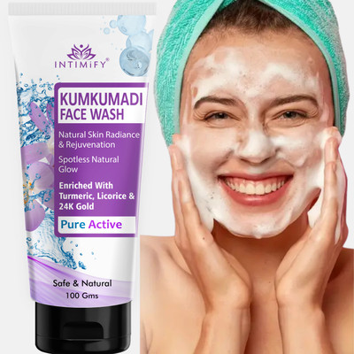 INTIMIFY Kumkumadi  For Natural Skin Brightening Fights Acne & Reduces Dark Spots Face Wash(100 g)