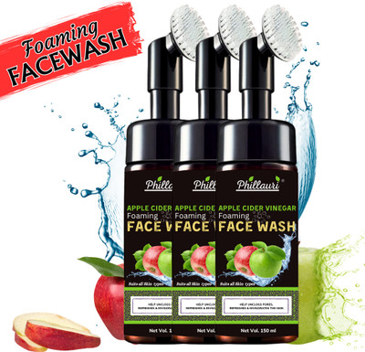 Phillauri Apple Cider Vinegar Deep Cleanse Foaming Face Wash(450 ml)