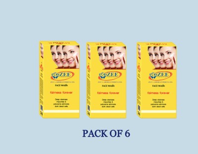 Zee Laboratories FOMING FACE WASH 60GM (PACK OF 6) Face Wash(360 g)