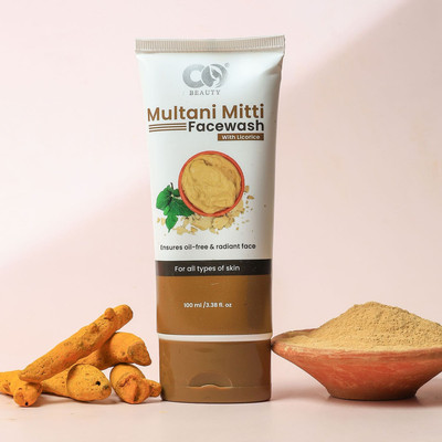 Co BEAUTY MULTANI MITTI FACEWASH Men & Women All Skin Types Face Wash(100 g)