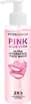 FACES CANADA Pink Aloe Vera Ultra Hydrating | Non-drying | Cleanser 100ml Face Wash(100 g)