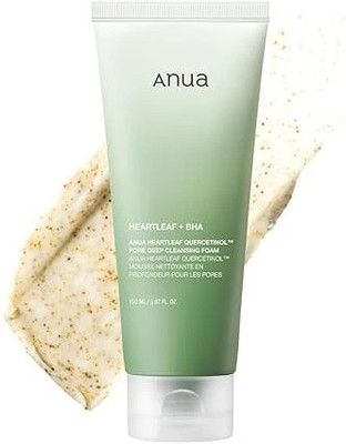 ANUA Heartleaf Quercetinol Pore Deep Cleansing Foam Face Wash(150 g)