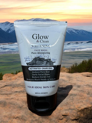 SJ Goree Glow and Clean Charcoal Whitening  Face Wash(120 ml)