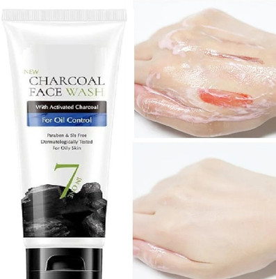 ADJD CHARCOAL, Skin Purifying Deep Detox  Face Wash(100 ml)