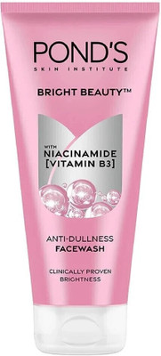 POND's Bright Beauty Spot-less Glow With Vitamins, Removes Dead Skin Cells & Dark Spots, Double Brightness Action, All Skin Types Face Wash(200 g)