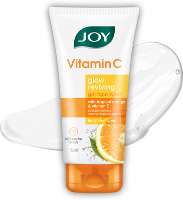 Joy Vitamin C Bright Glow  For Oily & Acne Prone Skin Face Wash(150 ml)