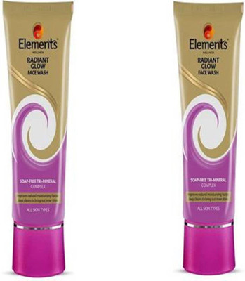 Element RADIANT GLOW facewash pack of 2 (2X100ml) Face Wash(2 g)