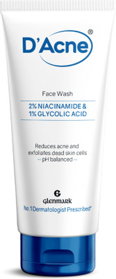 D'ACNE Soft  | Unclogs Pores and Prevents Pimples | Stops Recurrence of Acne | Dacne Face Wash(100 g)
