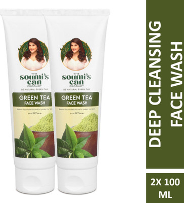 The Soumi's Can Product GREEN TEA FACE WASH (PACK OF 2) Face Wash(200 ml)