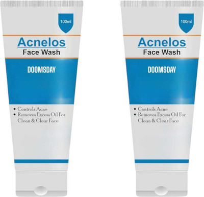 DOOMSDAY acnelos face wash 100 ml pack of 2 Face Wash(200 ml)