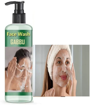 GABBU Facewash Not Only Cleanses Your Skin Effectively But Also Moisturises It Leaving It Soft & Smooth. Face Wash(200 g)