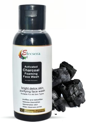 Elecsera Activated Charcoal  for Men n Women for Deep Cleansing Face Wash(50 ml)