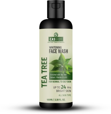 CASSIDY TEA TREE FACE WASH Face Cleanser for Glowing Skin, Dirt Removal Men & Women All Skin Types Face Wash(100 g)