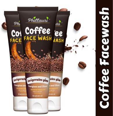 Phillauri Coffee Facewash for a Refreshing Cleanse Properties of Coffee Beans for a Fresh Morning Glow Face Wash(180 ml)