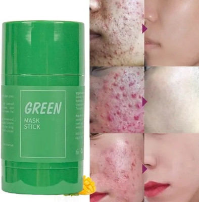 Emijun Face Mask Purifying Cleansing Green Tea Mask Stick - 40g(40 g)