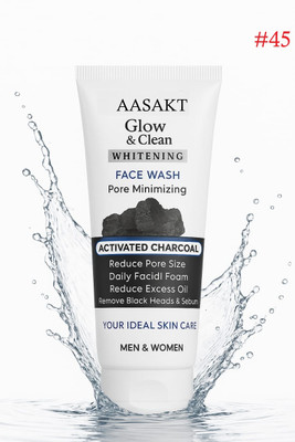 AASAKT Activated Charcoal Oil Control  With Whitening Effect Face Wash(100 g)