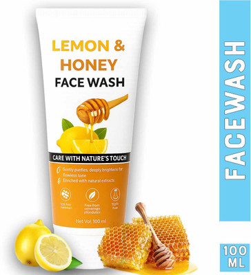 jaivikearth Sulfate-Free  with Lemon and Natural Honey Face Wash(100 ml)