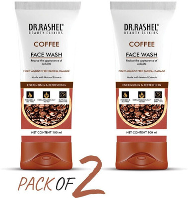 DR.RASHEL Coffee with Arabica Extract for Pimple Control & Clarity | All Skin Types Face Wash(200 ml)