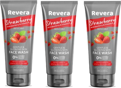 MOLCARO STRAWBERRY FACE WASH 03 Face Wash(300 ml)