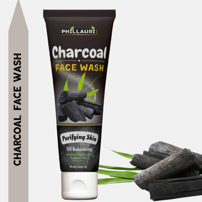 Phillauri Revitalize and Detoxify: Activated Charcoal Facewash Face Wash(60 ml)