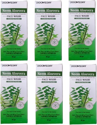 DOOMSDAY neem aloevera enriched with aloevera extract and neem extract Face Wash(360 ml)