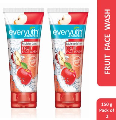 Everyuth Naturals Moisturizing Fruit Refreshing Gel Face Wash(300 g)