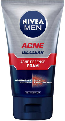 NIVEA MEN ACNE OIL CLEAR FACE WASH 100ML Face Wash(100 ml)