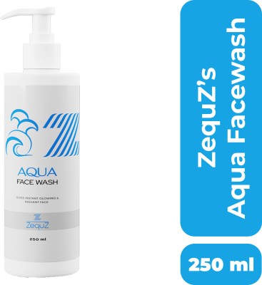 zequz AQUA FACEWASH BOTTLES (250 GM) Face Wash(250 ml)