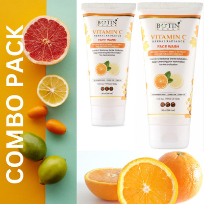 Botinherbs Vitamin C Radiance Facewash Combo Pack Face Wash(200 ml)