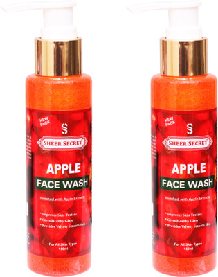 Sheer Secret Apple  Combo Face Wash(200 g)