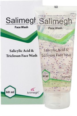 Krimegh Salimegh Salicyclic Acid & Triclosan,60Ml Face Wash(60 ml)