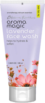 NG MART AROMA MAGIC LAVENDAR DRY SKIN FACEWASH FOR HELPS TO SMOOTH & NOURISHMENT PACK OF - 100ml x 1 Face Wash(100 ml)
