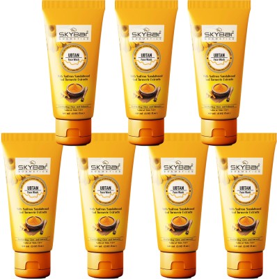 NG MART SKYBAR UBTAN FACEWASH FOR EVERLASTING GLOW & FAIRNESS PACK OF 60ml x 7 Face Wash(420 g)