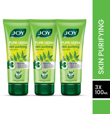 Joy Pure Neem Skin Purifying  For Pimples & Acne Control Face Wash(300 ml)