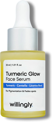 Willingly Turmeric Face Serum for Dark Spots and Glowing Skin Face Wash(30 ml)