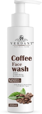 Verdant Natural Care Coffee facewash with Coffee Beans & Vitamin B3 Face Wash(200 ml)