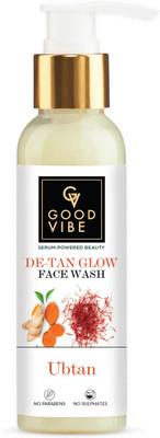 GOOD VIBE Ubtan De Tan Glow  120ml Face Wash(120 ml)
