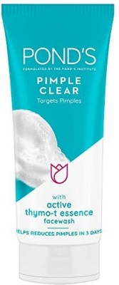 POND's NEW PIMPLE CLEAR FACE WASH 100 GM X (1 NEW PC) Face Wash(100 ml)