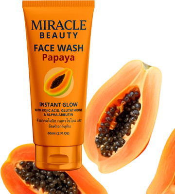 MACARIA Papaya Glutathione face wash for dark spots for men Face Wash(60 ml)