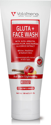 Volamena L-Glutathione Gluta+  with plum extract & Licorice extract Face Wash(100 ml)