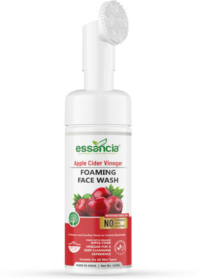 essancia Apple Cider Vinegar Foaming : Deep Cleansing, Clarify & Balance Face Wash(150 ml)