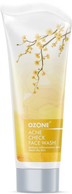 OZONE Acne Check Face Cleanser | For Acne Prone & Oily Skin with Natural Ingredients Face Wash(100 g)