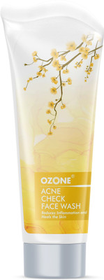 OZONE Acne Check  | For Acne Prone & Oily Skin with Natural Ingredients Face Wash(100 g)