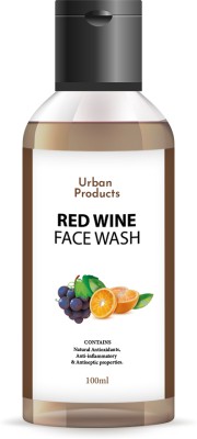 Urban Products Red Wine Facewash Gel, Gentle Cleanser, Fast Brightening, For Instantly Brighter Skin-100ml Face Wash(100 ml)