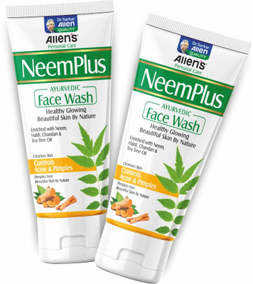 Allen's Neem Plus  (100ml X 2) Face Wash(200 ml)