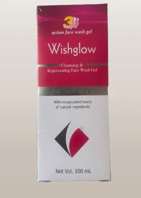 WISHGLOW face wash gel hai offer hai lut lo (pack 1 *100ml) Face Wash(100 ml)