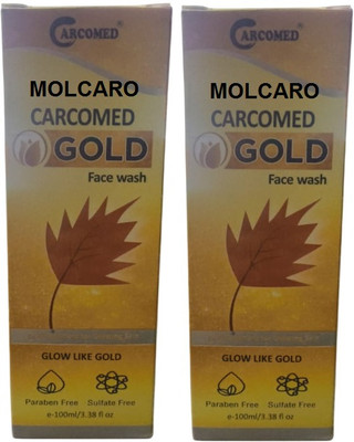 MOLCARO CARCOMED GOLD GLOW LIKE GOLD FACE WASH Face Wash(200 ml)