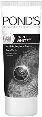 POND's Pure detox anti-pollution+purity face wash with activated charcoal Face Wash(200 g)