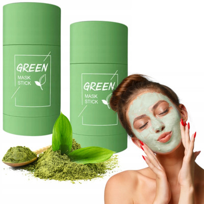 Emijun Green Tea Mud Mask Deep Cleaning Oil Control Moisturizing Hydrating Skin Rotating Face Wash(80 g)